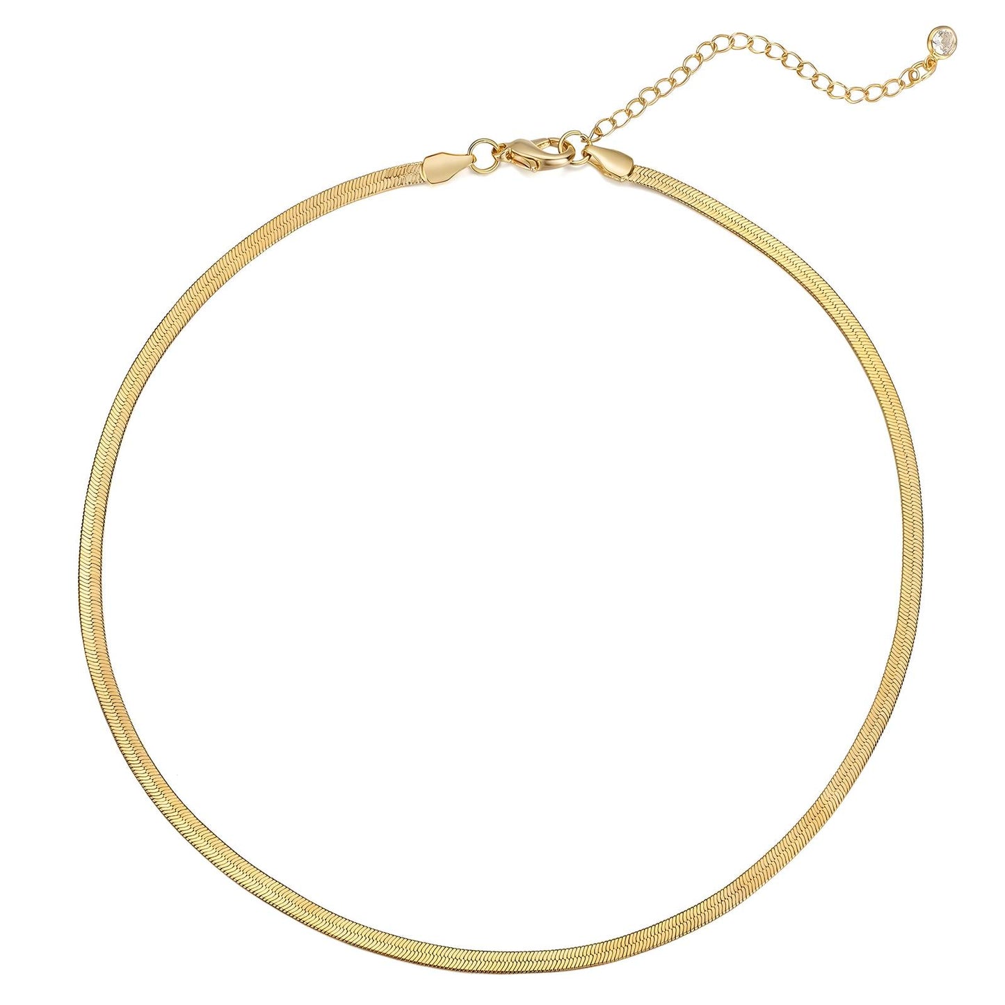 18K Gold Plated Stainless Steel, Alina necklace, Intensity