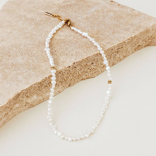 Castaways - Pearl Necklace 18K Gold Plating