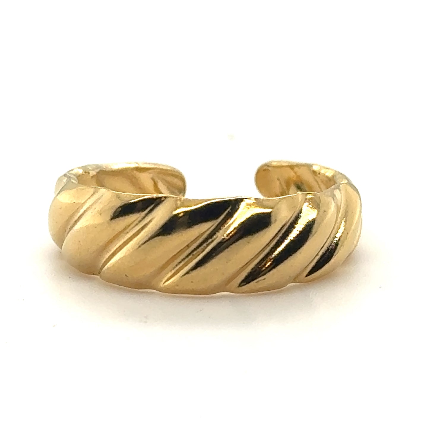 Gold Layla Ring, Stainless Steel, 18K Gold Plating