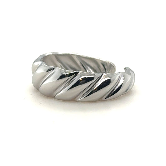 Silver Layla Ring, Stainless Steel