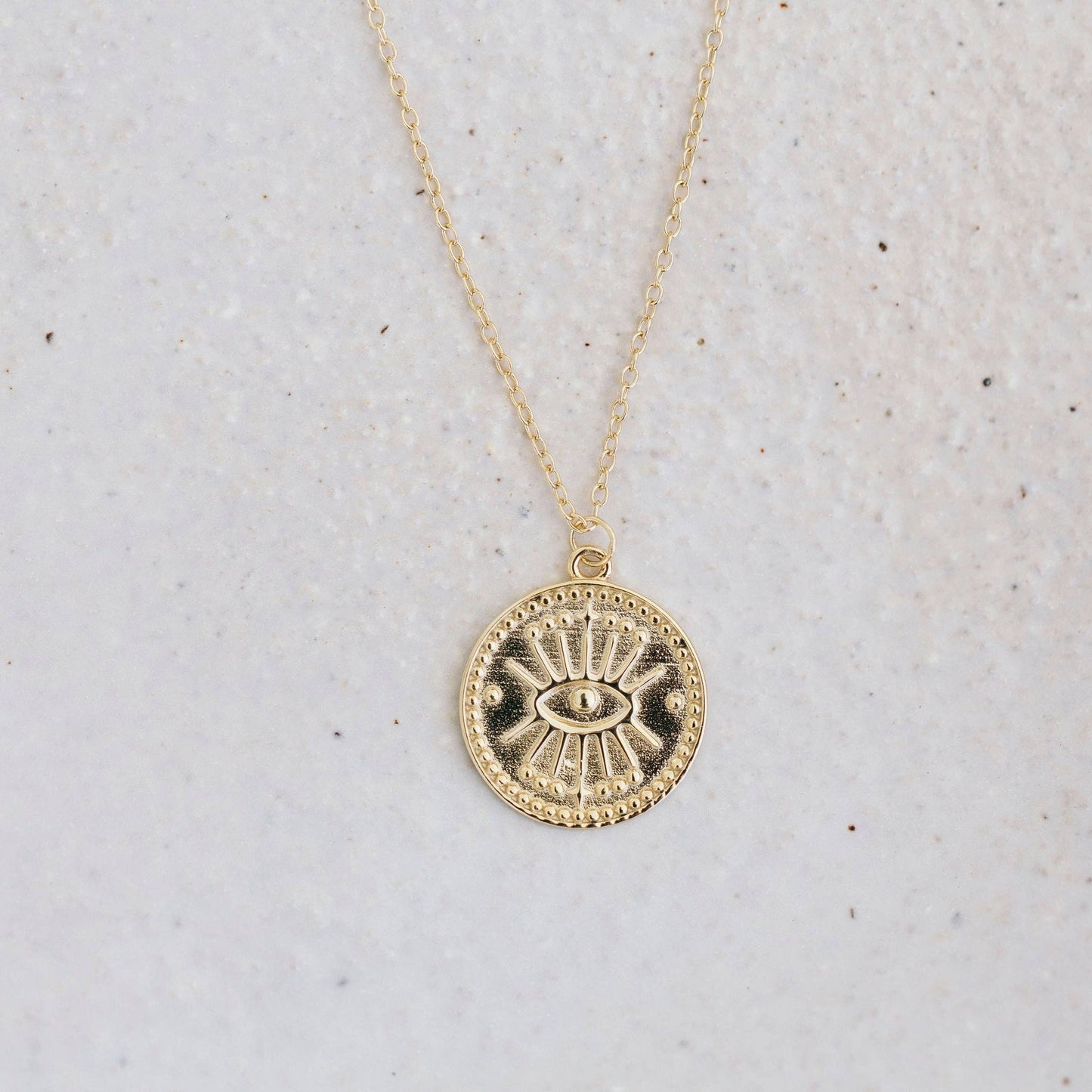 Protector Necklace 14K Gold Plating