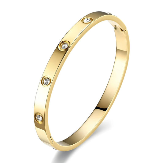 18K Gold Plated Stainless Steel, Ella bracelet, Intensity